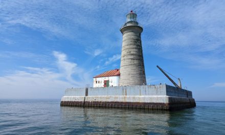 Lighthouse Preservation Efforts Underway for Spectacle Reef Lighthouse