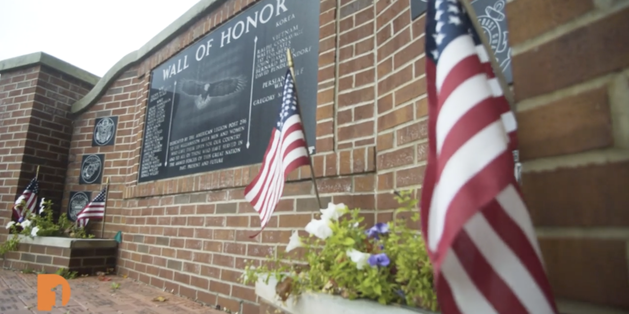 Wall of Honor war memorial in Michigan