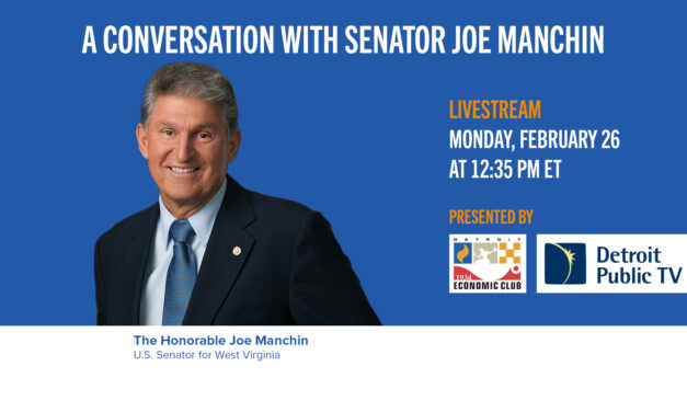 U.S. Senator Joe Manchin brings Americans Together listening tour to Detroit Economic Club